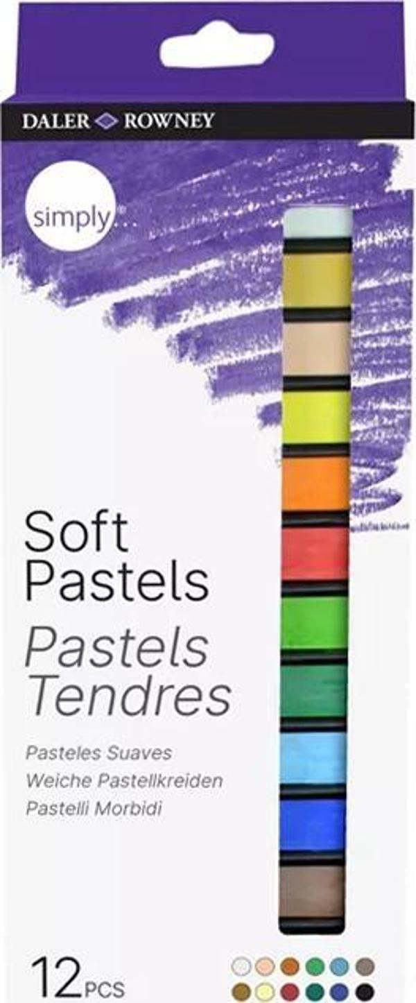Daler Rowney Soft Pastel Seti - 12 Renk - Image 1