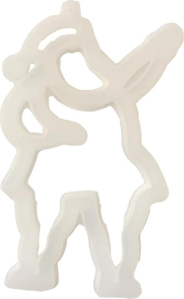 Epoksi Silikon Kalıp - Noel Baba 20x12cm (322) - Image 1