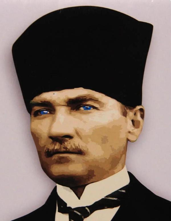 Sayılarla Boyama Seti 40x50cm - Atatürk - Image 1
