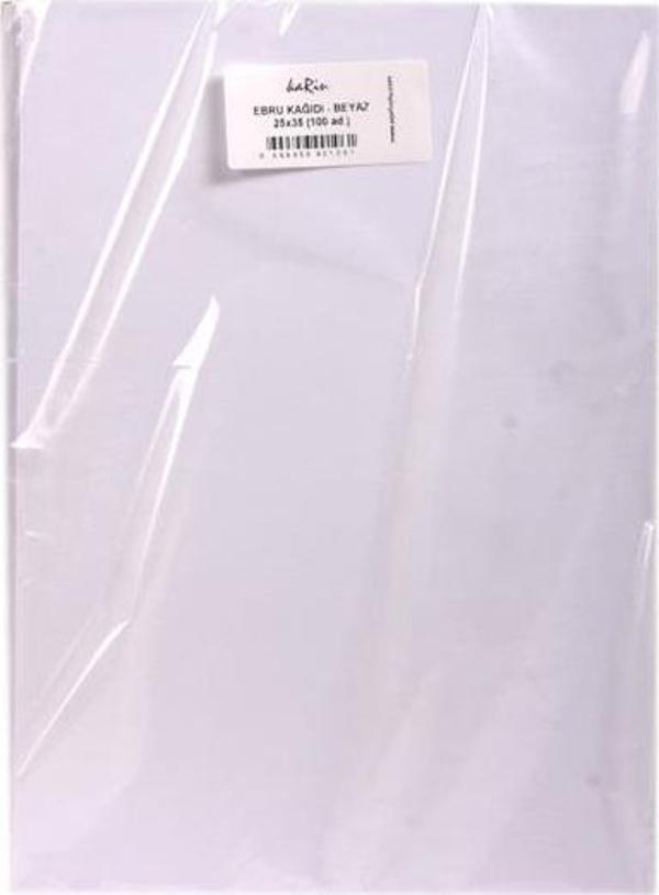 Karin Ebru Kağıdı 100'lü 25x35cm - Beyaz - Image 1