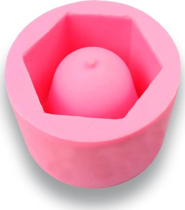 Döküm Beton Hediyeli Silikon Kalıp 90x80mm No:43  - Image 1