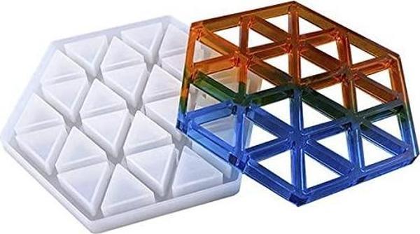 Epoksi Silikon Kalıp - Altlık 16x14cm (101) - Image 1