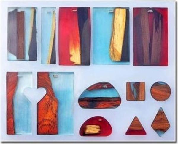 Epoksi Silikon Kalıp - Kolye Ucu 14.5x12cm (4) - Image 1