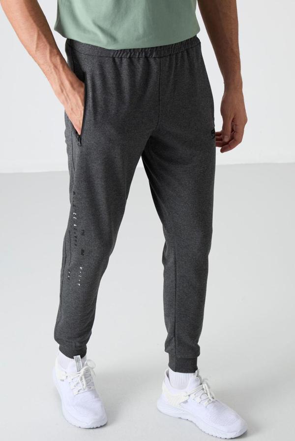 Rory Antrasit Melanj Jogger Erkek Eşofman Alt - 84909 - Image 1