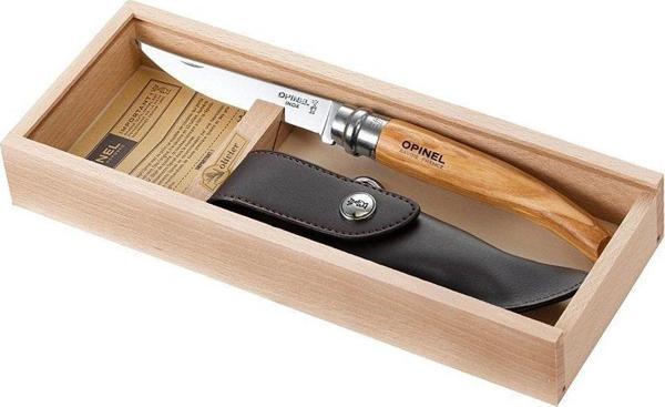OPINEL INOX ZEYTİN 10 NO FLETO KUTULU ÇAKI (001090) - Image 1