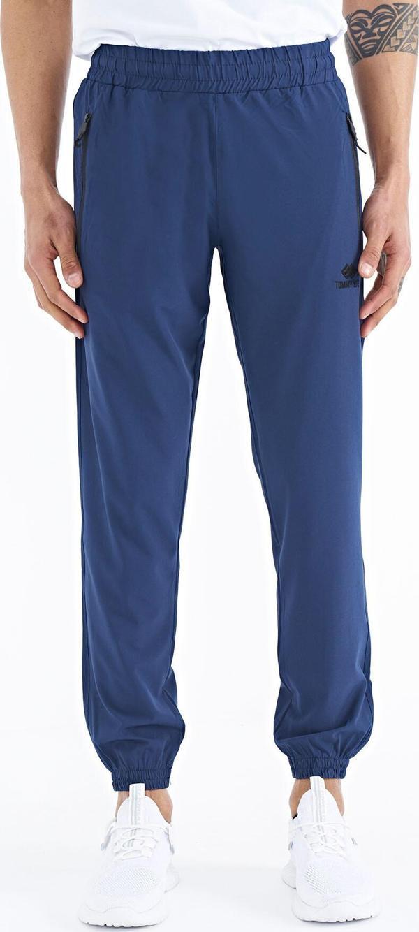 İndigo Erkek Basic Cepli Bağcıklı Rahat Form Lastik Paça Eşofman Altı - 84826 - Image 1