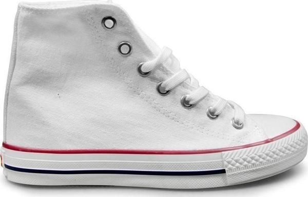 Kadın Sneaker - Beyaz, Tekstil - Image 1