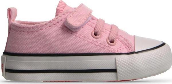 Kız Bebek Sneaker - Pembe, Tekstil - Image 1