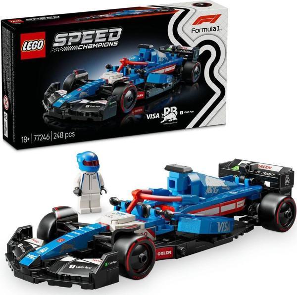 Lego ® Speed Champions Visa Cash App Rb Vcarb 01 F1® 77246 - Araba Yapım Seti (248 Parça) - Image 1