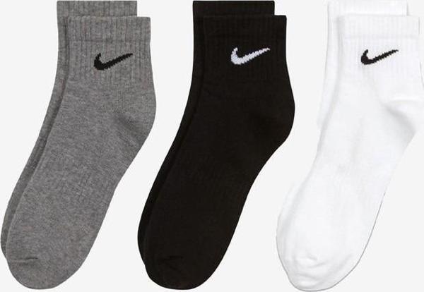 Nike U Nk Everyday Ltwt Ankle 3Pr Unisex Çorap SX7677-964 - Image 1