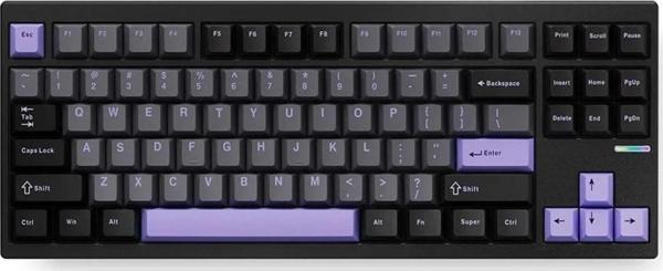 MCHOSE GX87 Max %80 TKL RGB Kablosuz Hotswap Black Anodic Oxidation Mekanik Gaming Klavye (MC-GX87-A3) - Image 1