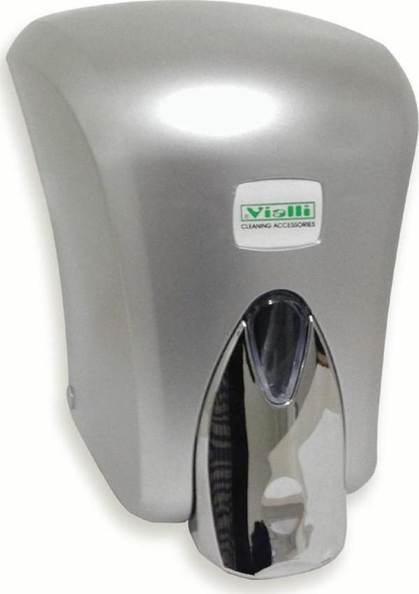 Vialli S6C Sıvı Sabun Dispenseri Aparatı 1000 ml Gri - Image 1