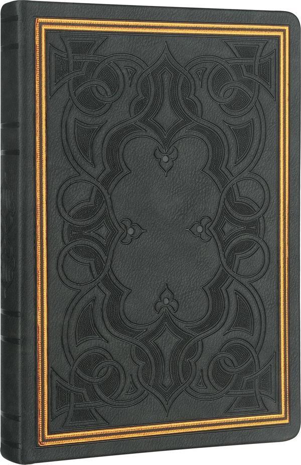 Victorias Journals Old Book Defter 14x20 Çizgili Füme - Image 1