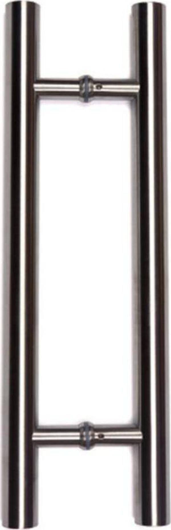 Wold Cam Kapı Kolu, Paslanmaz H Kol, Duşakabin Kapı Kolu Mat- 60X50 - Image 1