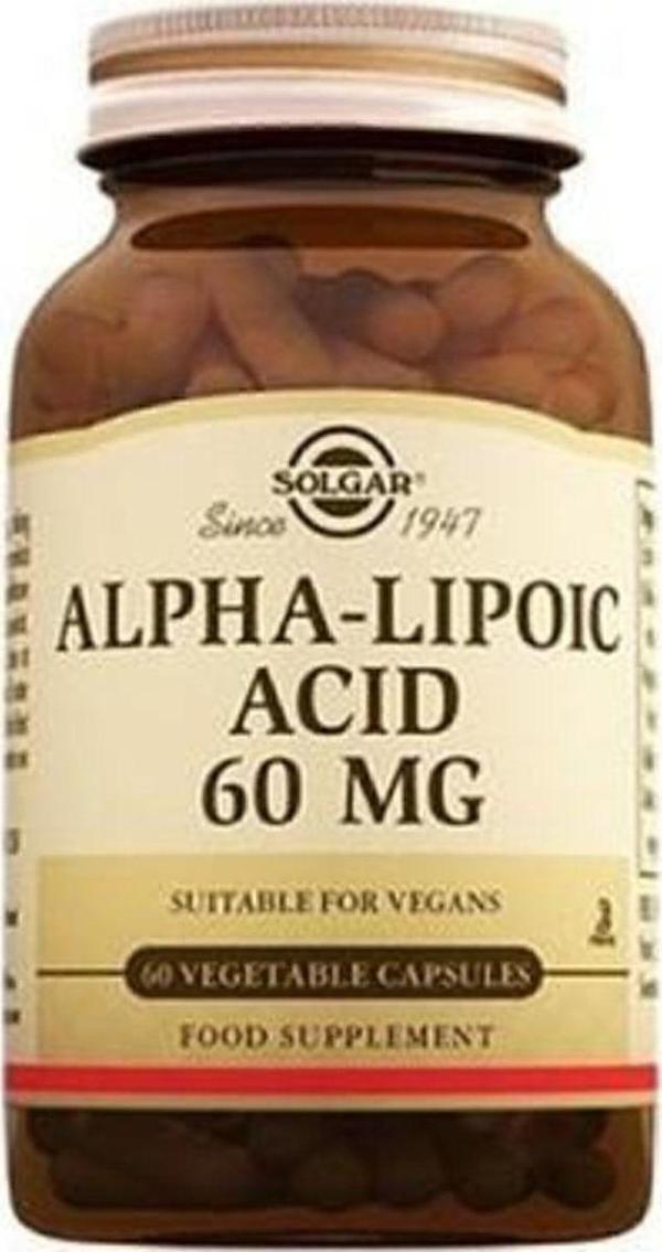 Alpha Lipoic Acid 60 mg 60 Tablet - Image 1