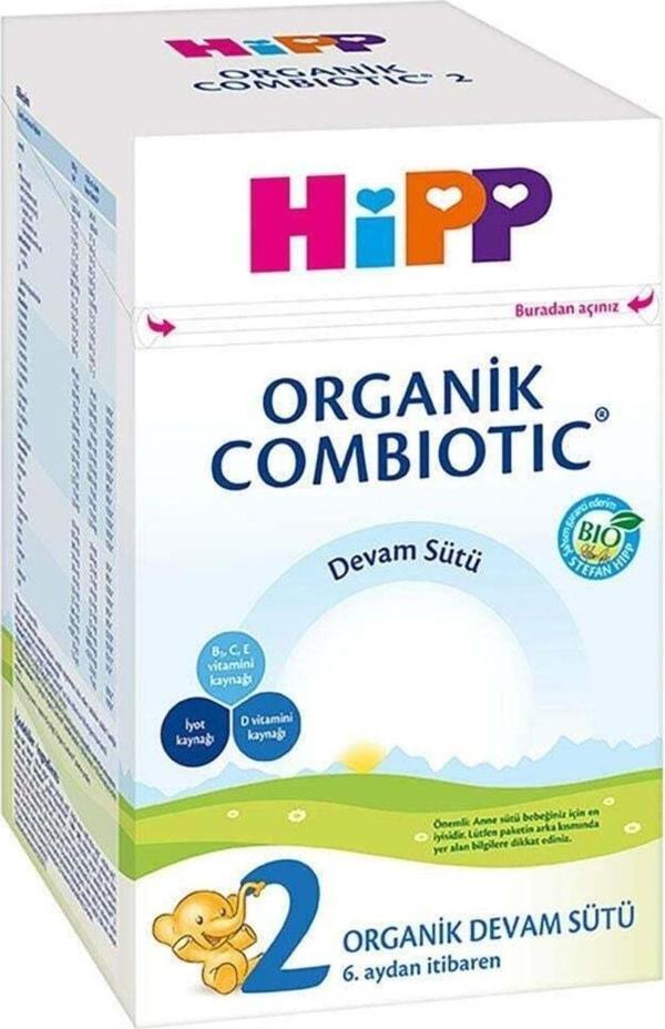 Hipp 2 Organik Combiotic Bebek Sütü 800gr - Image 1