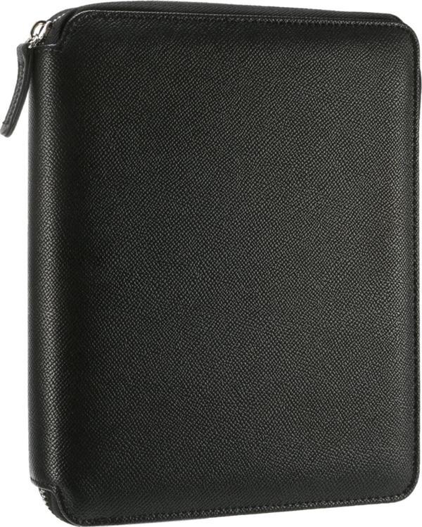 Victorias Journals Panama Zipper Folder Defter Siyah-noktalı - Image 1