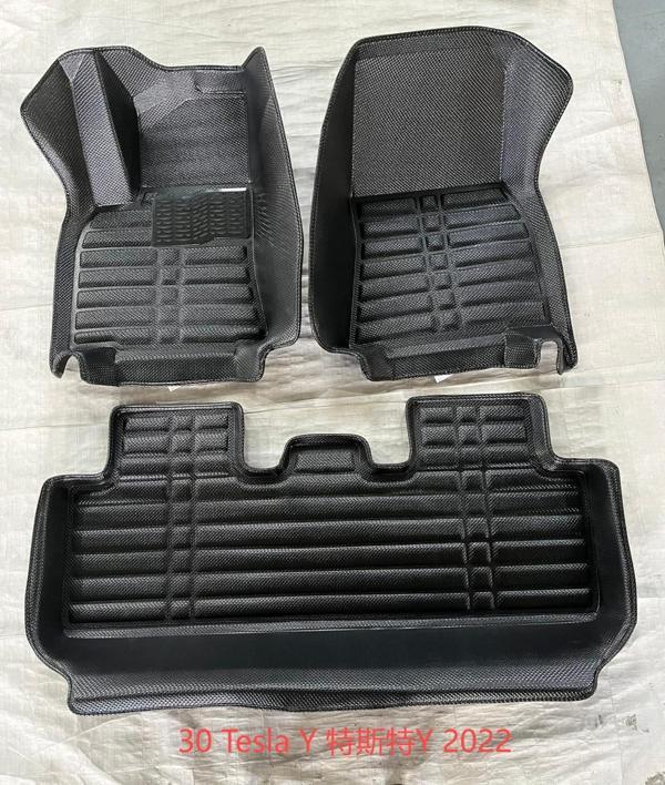 Tesla Y 2022 Model Araca Özel 5D Paspas  - Image 1