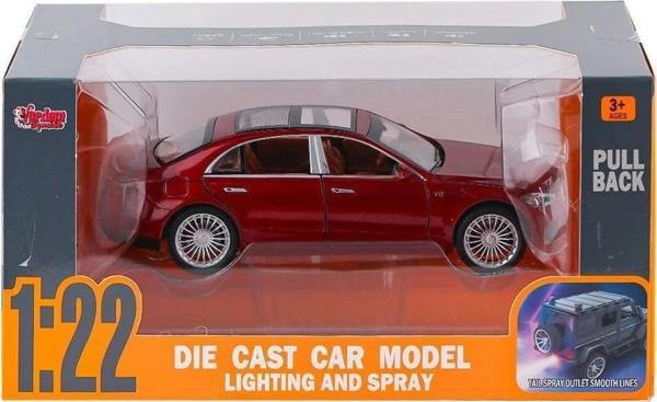 HCL-513 Sesli Işıklı Buharlı Mrs Araba 1:22 -Vardem Oyuncak - Image 1