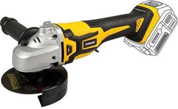 RTRMAX Rtx2055B Akülü Avuç Taşlama Kömürsüz 115 Mm 8.500Rpm *Aküsüz Satılmaktadır* X-Lion - Image 1