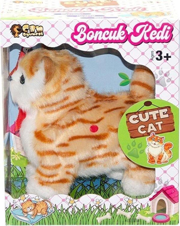 Can Toys Oyuncak Sesli Sensörlü Kedi Yy199007 (Karışık Renk 1 Adet) - Image 1