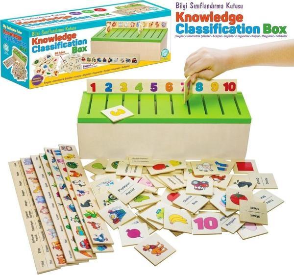 Circle Toys Ahşap Bilgi Sınıflandırma Kutusu Knowledge Classification Box - Image 1