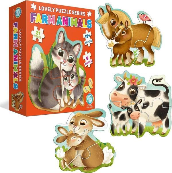 Circle Toys Lovely Puzzle Farm Animals - Image 1