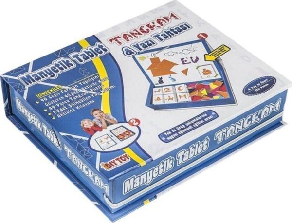 Dıytoy Manyetik Tablet Tangram  Yazı Tahtası Eğitim Seti 3445 - Image 1
