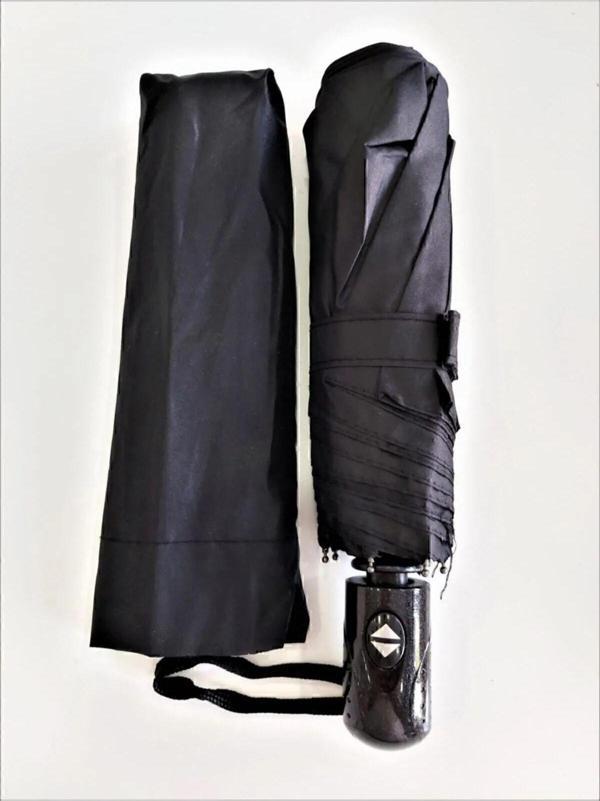 Umbrella Tivens 8 Telli Rüzgarda Kırılmayan Şemsiye Siyah / 7110M - Image 1