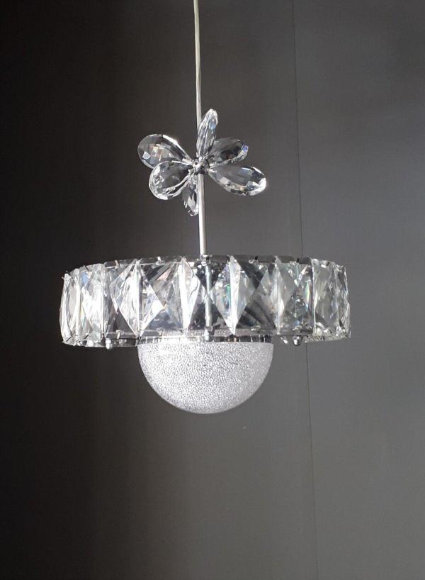 Özçelikler Luxury Lüks Kristal Led Li Salon Ve Oda Sarkıt Avizesi - Image 1