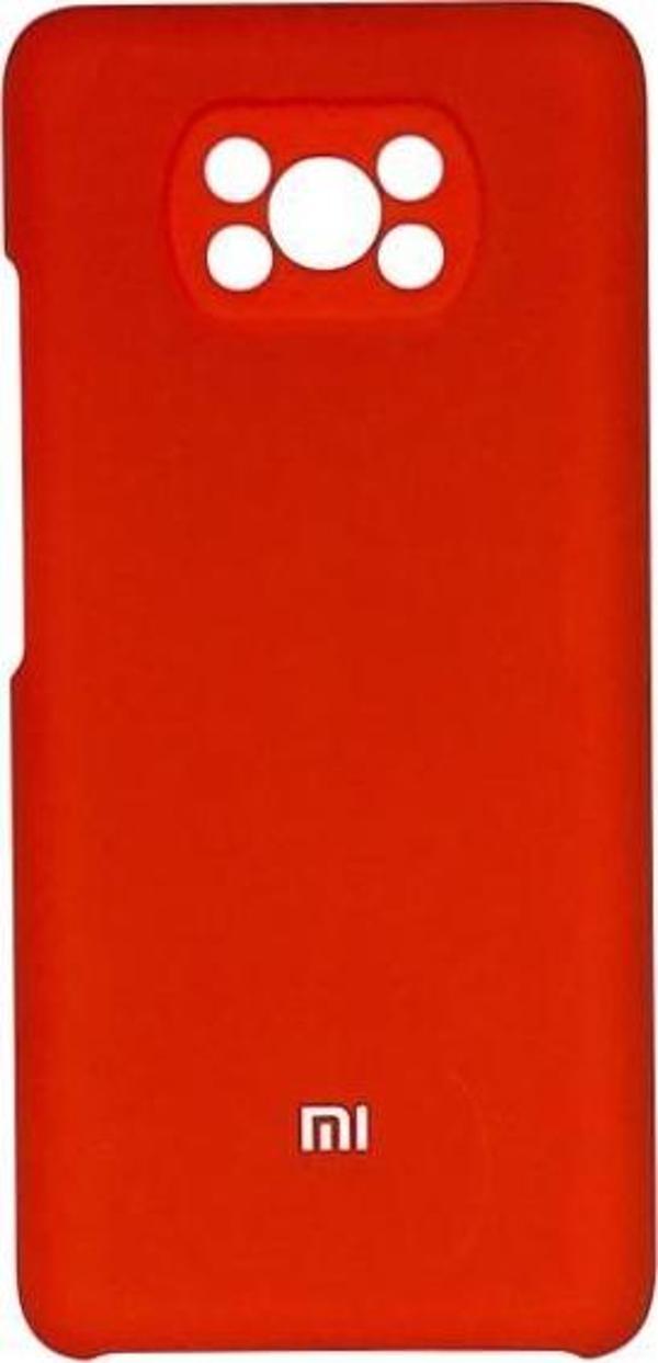 Pocophone X3 Orijinal Silikon Kılıf Kırmızı (Pocophone Türkiye Garantili) - Image 1