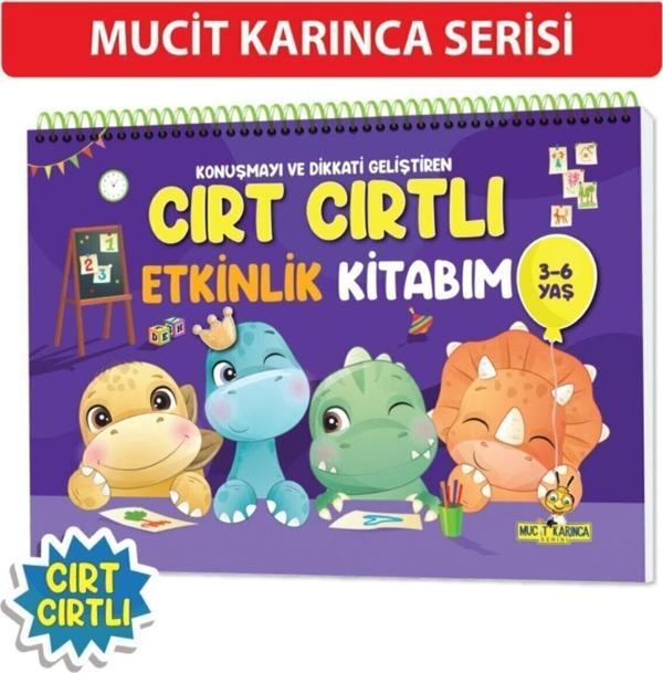 Yükselen Zeka Yayınları Konuşma Ve Dikkati Geliştiren 3-6 Yaş Cırt Cırtlı Etkinlik Kitabım - Image 1