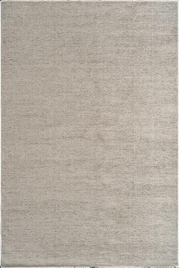 Atlas Halı Ecole QF05A Gri Pamuk Akrilik Silinebilir Leke Tutmaz Yumuşak Dokulu Kilim Halı - Image 1