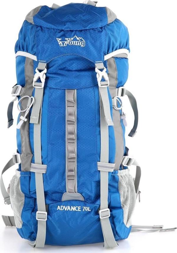 Young Unisex 70 Lt Dağcı Sırt4 Çantası 40199 Mavi - Image 1