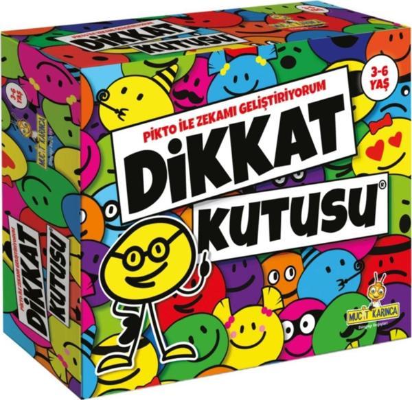 Yükselen Zeka Yayınları Yükselen Zeka Pikto Ilk Öğrenme Arkadaşım Dikkat Kutusu 3-6 Yaş - Image 1