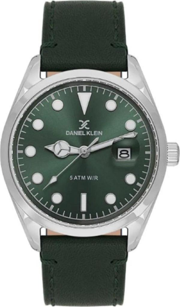 Daniel Klein Dk.1.13836-2 Deri Kordonlu Takvimli Erkek Kol Saati-DK147. - Image 1
