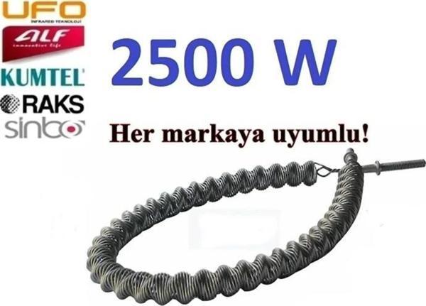 ENDER İnfrared Soba Rezistansı Teli Spirali Norm 2500W (Kaliteli) - Image 1