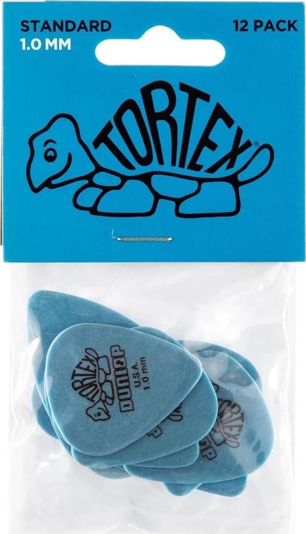 Jim Dunlop 418P1.0 Tortex Standard Pena Seti ( 12 x 1.0 mm) - Image 1