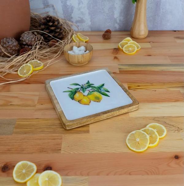 Bambum Kangura Limon Kare Tepsi Küçük - Image 1