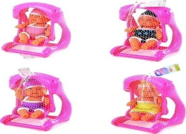 Efe Toys Filede Salıncaklı Oyuncak Et Bebek 3+ Yaş - Image 1