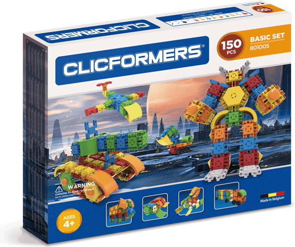Clicformers Basic Set - 150 Parça - Image 1