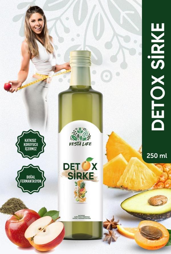 Detox Sirkesi - Ödem Atmaya Doğal Fermante Detox suyu- 250ml - Image 1