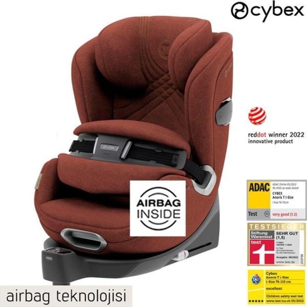 Cybex Anoris T İsize (Autumn Gold) Dünyanın İlk Airbagli Oto Koltuğu  9-21 Kg - Image 1