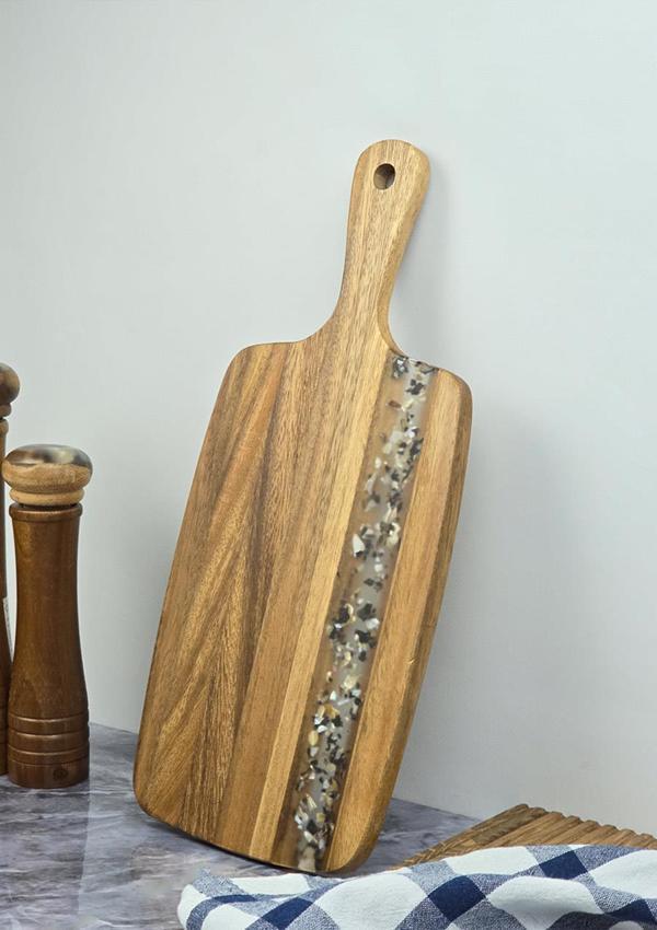 Akasya Kesme Tahtası - Dikdörtgen Kesim Tahtası - 40 CM - Image 1