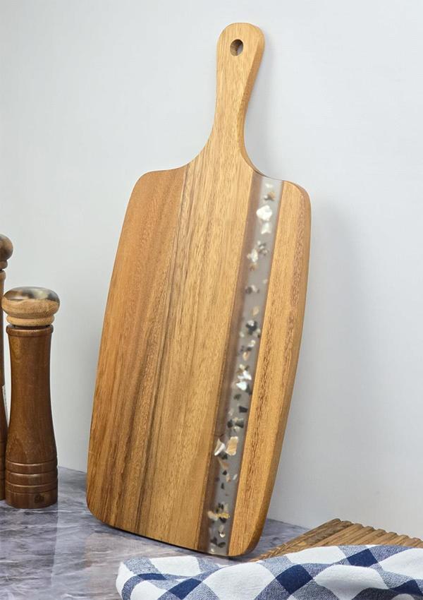 Akasya Kesme Tahtası - Dikdörtgen Kesim Tahtası - 45 CM - Image 1