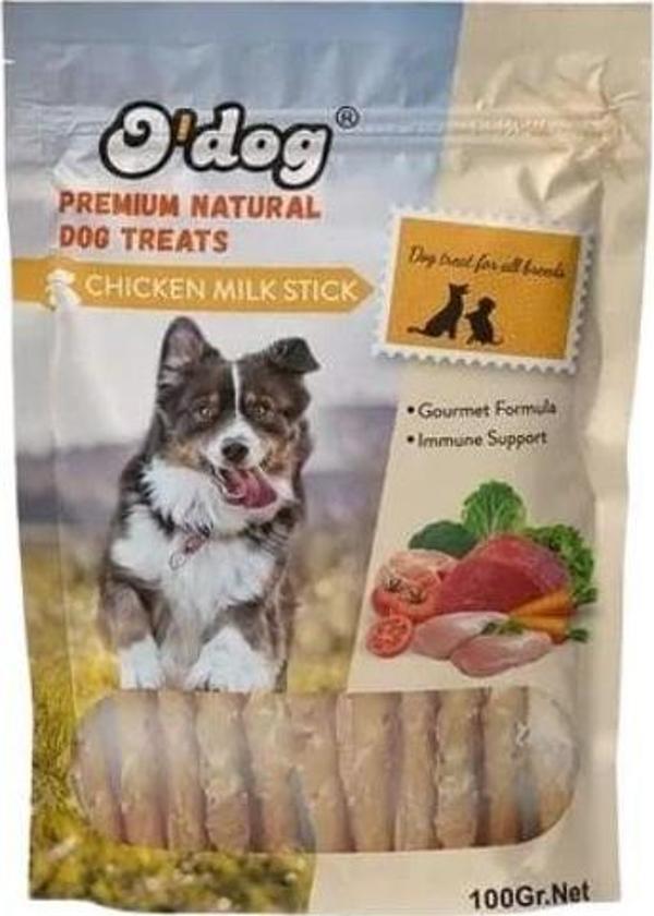 O Dog Tavuklu ve Süt Aromalı Çubuk Köpek Ödül Maması 100 Gr - Image 1
