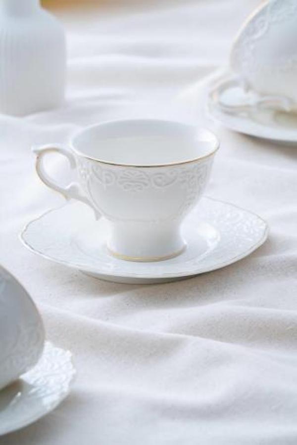 Acar Angela Gold 6 Kişilik Çay-Nescafe Fincanı Takımı SYT-06062 - Image 1