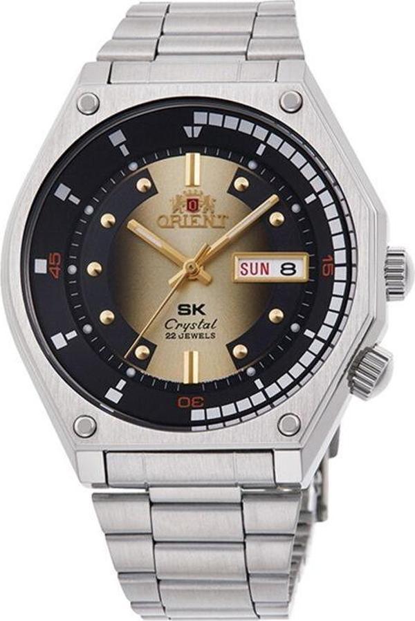 Orient RA-AA0B01G39B Kurmalı Otomatik Çelik Gri Siyah Kadran 42 mm Erkek Kol Saati - Image 1