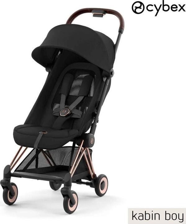 Cybex Coya (Rosegold-Sephia Black) Kabin Boy Lüks Bebek Arabası - Image 1