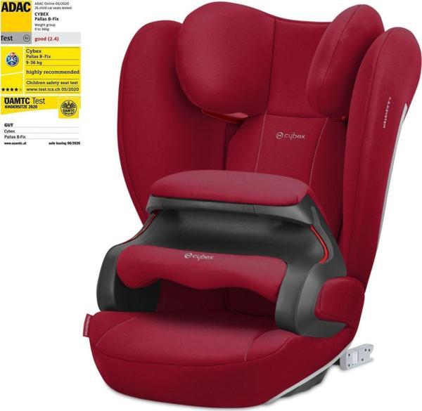 Cybex Pallas B2 Fix (Adac Ödüllü İsofixli Bebek Oto Koltuğu 9-36 Kg) Dynamic Red - Image 1